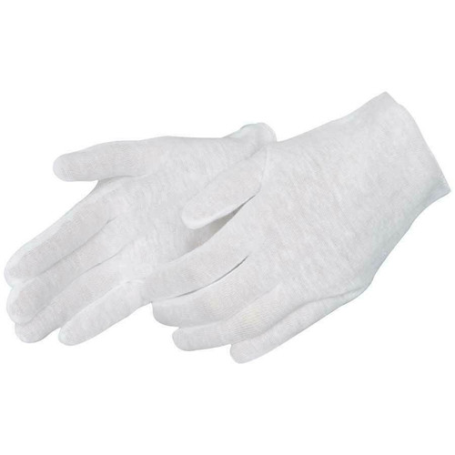 Liberty Glove and Safety Ladies Cotton Lisle Inspection Gloves - Unhemmed Cuff