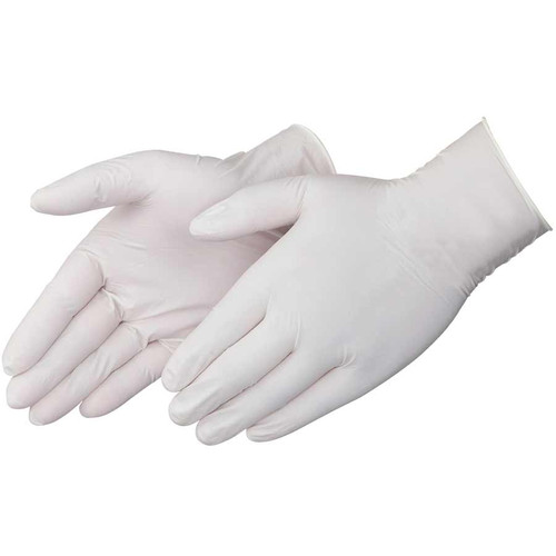 Liberty Glove and Safety Liberty Latex Glove 2810W - DuraSkin - 5.0 Mil - White - 100/Box