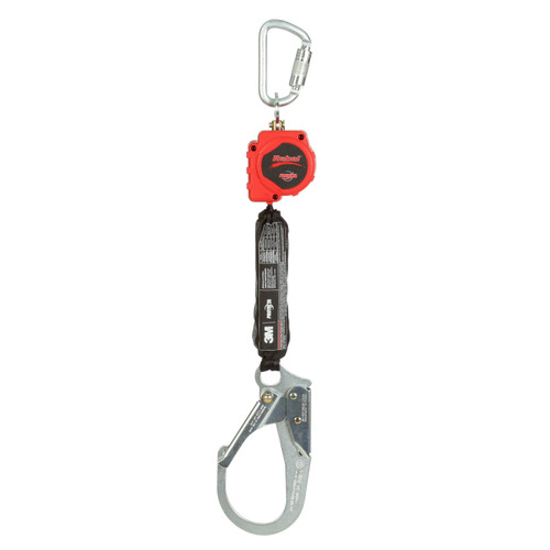 3M™ Protecta® Self Retracting Lifeline 3100405 - Web - Thermoplastic Housing - Steel Rebar HookSteel Rebar Hook - 6ft (1.8m)