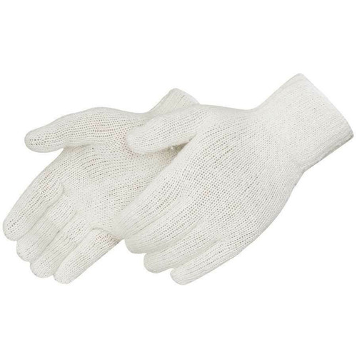 Liberty Glove and Safety String Knit Gloves - Regular Weight - White
