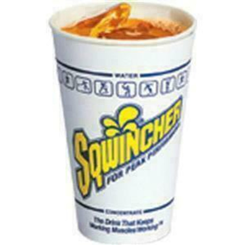 Sqwincher Disposable Cups 200101 - White - 12 Oz - 100/Tube