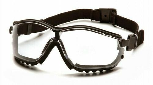 Pyramex Safety Products Pyramex Goggle GB1810ST - V2G - Blk Frame - Padded - Clr Lens - W/Strap