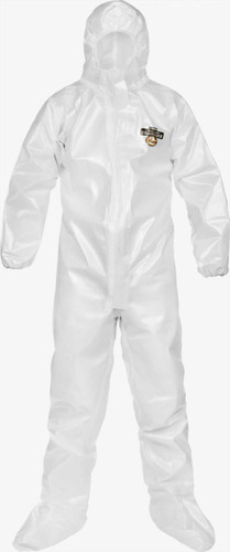 Lakeland Industries Inc Lakeland Industries - Chem Suit - C2T151 - ChemMax 2 - Hood/Boots - Sealed Seam - Elastic Wrist/Ankle - Respirator Fit Hood