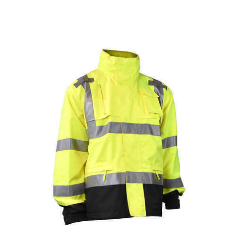 Radians Hi-Vis Rain Coat - Radians RipStop - RW32-3Z1Y