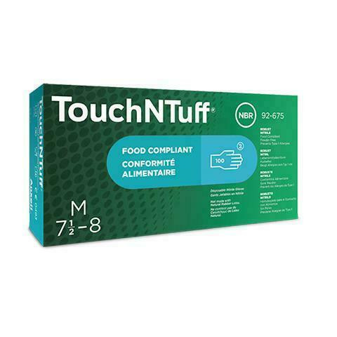 Ansell Nitrile Glove 92-675 TouchNTuff - 43 Mil - 95