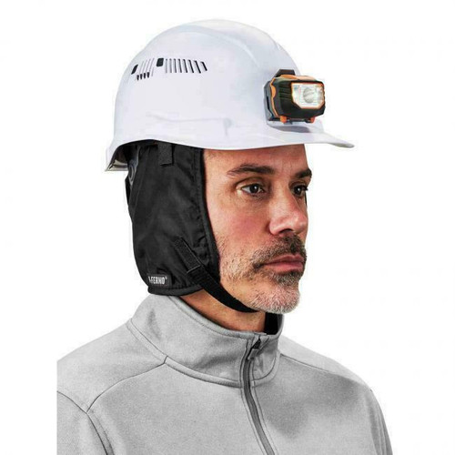 Ergodyne Corporation Ergodyne N-Ferno 6840 Winter Hard Hat Liner - 2-Layer - Fleece - Polyester Shell - Reg-Length