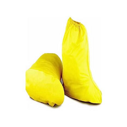 Dunlop Protective Footwear Dunlop 97590 Medium Yellow PVC 15" Boot/Shoe Cover T2550YPMed (6-8).