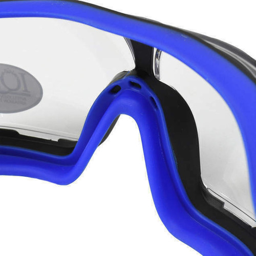 Radians LPX IQuity Goggle - Anti-Fog and Anti-Scratch - D3 Liquid Splash and D4 Dust Protection