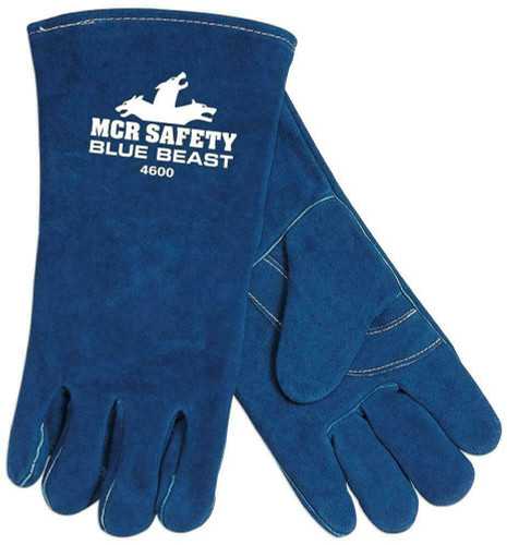 MCR Safety Blue Beast Welding Glove with DuPont Kevlar - 4600LH - Left Only