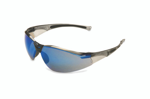 Honeywell Safety Prod USA Uvex Safety Glasses A803 - Blue Mirror Lens - AS - Gray Frame