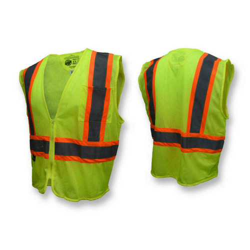 Radians SV225 Two-Tone Safety Vest - Class 2 - Self Extinguishing