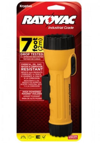 Rayovac IN2-KMLC 2D Flashlight W/ Krypton Bulb and Magnet