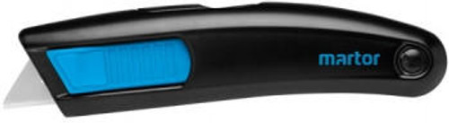 Martor USA Martor Knife 116006.02 - Secupro Megasafe - Level 3 - Self Retracting - Blk/Blue - Heavy Duty