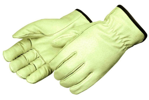 Liberty Glove and Safety Liberty Driver Pigskin Glove 7010 - Xl - Standard Grain - Unlined - Shirred Elastic