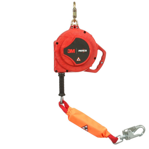 3M Fall Protection 3M Protecta Leading Edge Self-Retracting Lifeline 3590543 - Thermoplastic Housing - Galvanized Cable - 33 ft
