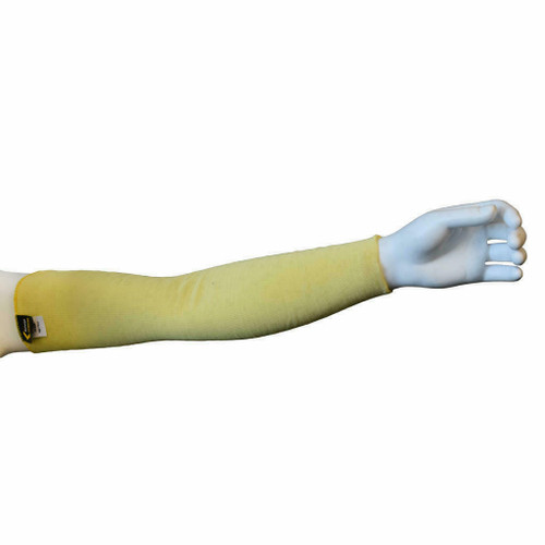 Cordova Safety Products Cordova Cut Resistant Sleeve 3018 - 18 - A3 - Yellow - Kevlar - 2-Ply