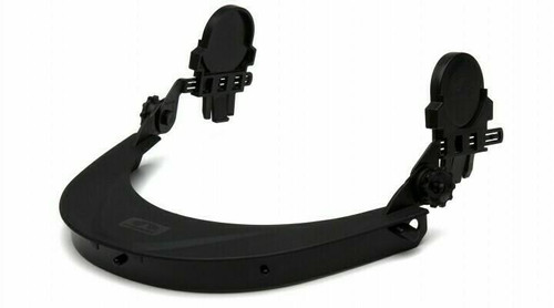 Pyramex Safety Products Pyramex Face Shield Frame HHABCMR - Cap Mount - Blk