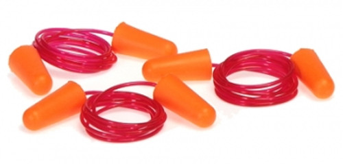 Liberty Glove and Safety Liberty Ear Plugs 14311 - Duraplug - Orange - Tapered Foam - Corded NRR32