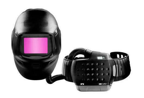 3M™ 46-1101-30iVC Speedglas™ Heavy-Duty Welding Helmet G5-01 w ADF G5-01VC and 3M™ Adflo™ High-Altitude PAPR Assembly