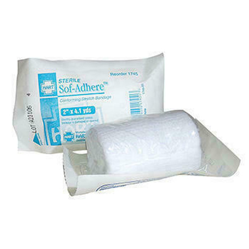 Hart Health Sof-Adhere Sterile Gauze Bandage - 2 x 4.1 yds