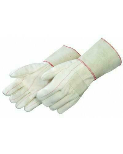 Liberty Glove and Safety Liberty Hot Mill Glove 4561 - 28oz - HW - Cotton/Burlap Canvas - Clute Pattern - Straight Thumb - Nap-Out - 10Dz/Cs