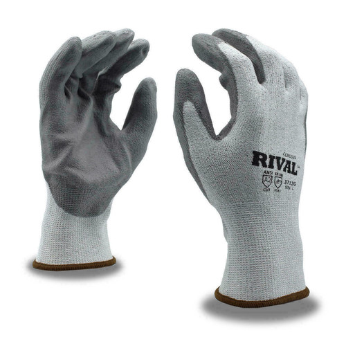 Cordova Safety Products PU Palm Coated Glove - Rival - 3712G - ANSI A2