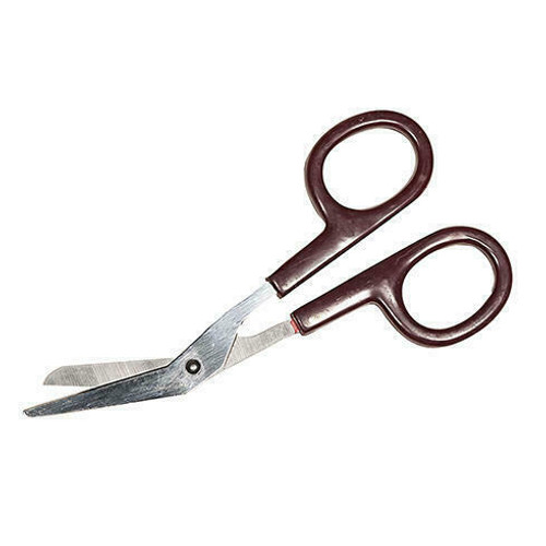 Hart Health Bandage Scissors - Maroon Handles - 4.5