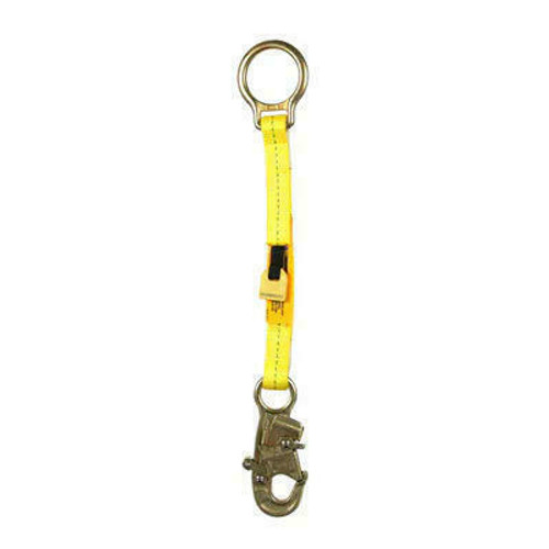 3M Fall Protection 3M D-Ring Extension 1231117 - 18 - Yellow - Self-Locking Hook - Wear Indicator