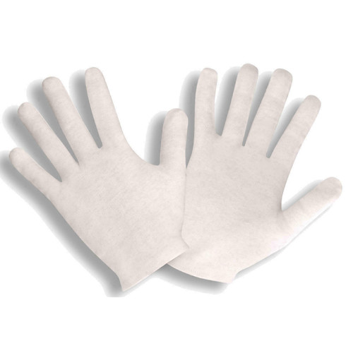 Cordova Safety Products Cordova Inspectors Glove - Lisle - Medium Weight Blend - White - 1120
