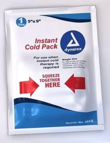 Carelinc Medical Carelinc DYN4512 Instant Cold Pack - 5"x9"