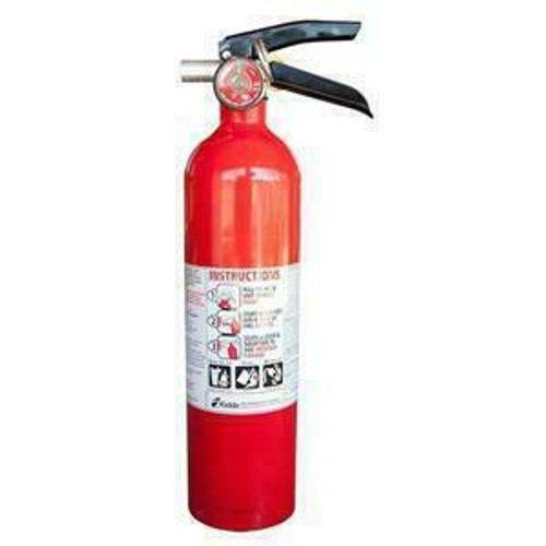 Kidde Fire Extinguisher 46622701K - 2.5 MP - ABC Rated - Multipurpose - Inc Metal Vehicle Bracket