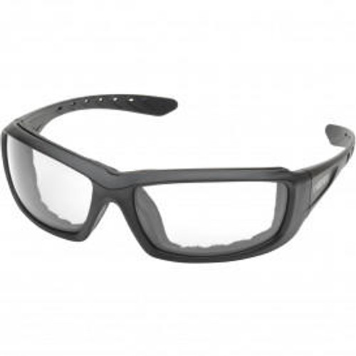 DeltaPlus Corporation Elvex - Safety Glasses - GG-55G-AF - Go-Specs - Gray Lens - Black Frame - Foam-Lined - AF