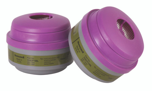 Honeywell Safety Prod USA North Respirator Filter 75SCP100L - Defender - Mutip- Purpose Cart W/P100 Filter