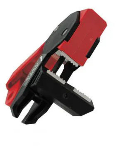 Accuform Signs Accuform LOTO Circuit Breaker Lockout KDD161 - Stopout - Double Pole 120/240 - Metal Jaws - Red/Blk