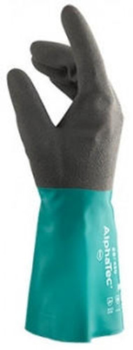 Ansell Reusable Glove 58-530B - AlphaTec - 12 - Chem Resist - Gray
