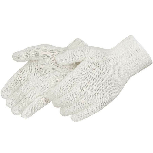 Liberty Glove and Safety String Knit Gloves - Heavy Weight - Natural White - Cadet Kid Size