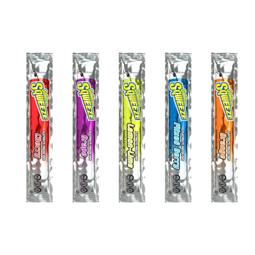  Sqwincher Sqweeze Pops - Freezer Pops - Assorted Flavors 