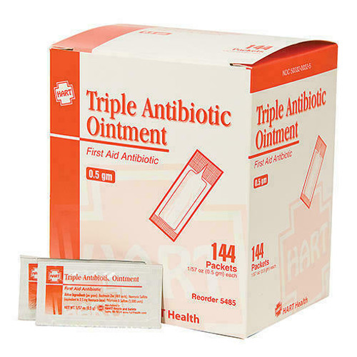 Hart Health TRIBIOTIC Triple Antibiotic Ointment - 0.5 gm Packets