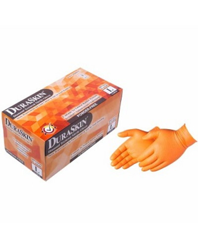 Liberty Glove and Safety Liberty Nitrile Glove 2028HO - DuraSkin - 8.0 Mil - Orange