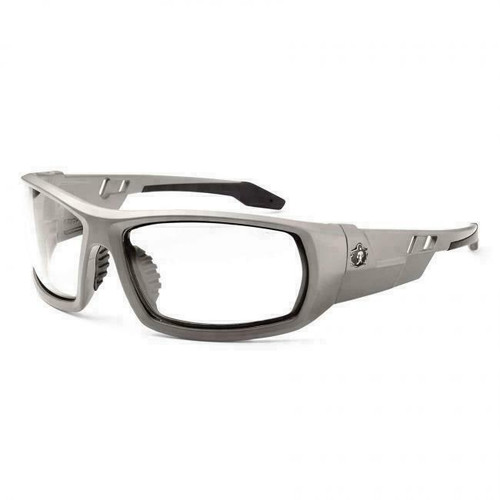 Ergodyne Corporation Ergodyne Skullerz Odin Safety Glasses - Gray Frame - Clear AF/AS Lens