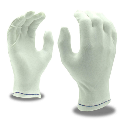 Cordova Safety Products Inspection Gloves - White Nylon - Lint Free - 1880