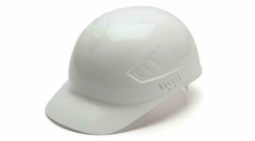 Pyramex Safety Products Pyramex Ridgeline Bump Cap - 4-Point Glide Lock - White