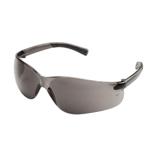 MCR Safety Glasses BK112 - BearKat - Blk Wrap Frame - AS - Gray Lens