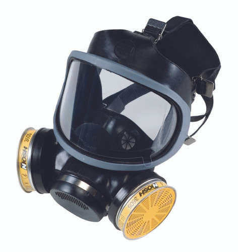 MSA Reusable Respirator 471286 - Ultra-Twin - Hycar - Black - Med