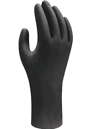 Showa-Best Glove Inc Showa Nitrile Glove 6112PF - Biodegradable - 4.0 Mil - 9.5" - 2XL - Black