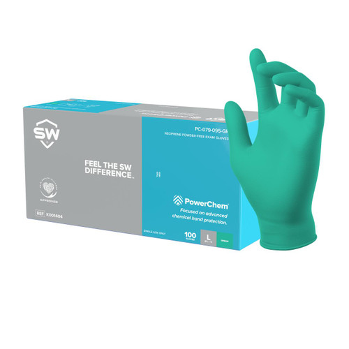 SW Nitrile Glove PF-065-095-TL - PowerForm - 50 Mil - 95 - Teal