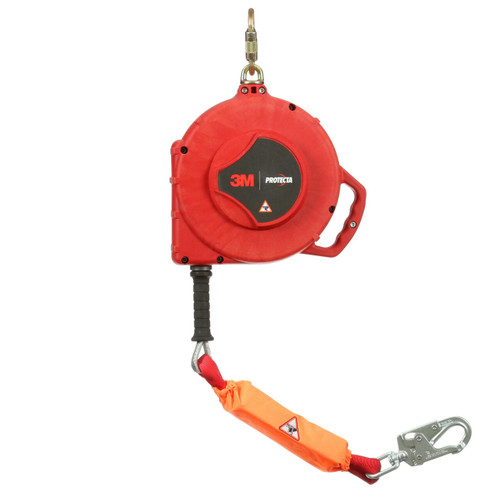 3M Fall Protection 3M Protecta Leading Edge Self-Retracting Lifeline 3590546 - Thermoplastic Housing - Galvanized Cable - 50 ft