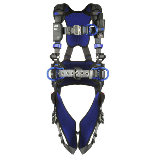 3M Fall Protection 3M DBI-SALA ExoFit X300 Comfort Construction Climbing/Positioning Safety Harness 1113150