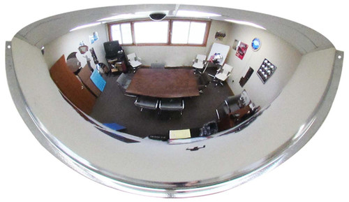Se-Kure Mirrored Half Dome w/ mounting hardwaren - Indoor