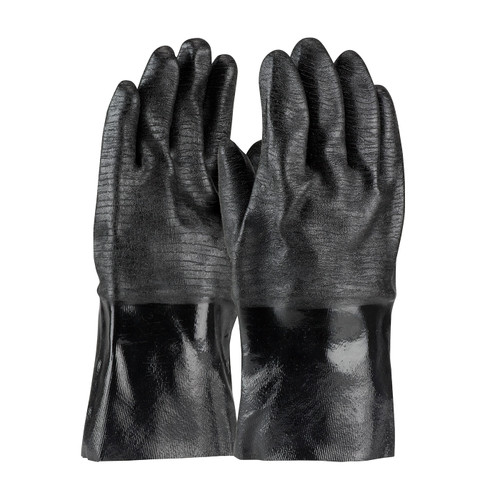 Protective Industrial Products PIP ChemGrip 57-8630R Neoprene Coated Glove w/ Interlock Liner and Etched Rough Finish - 12